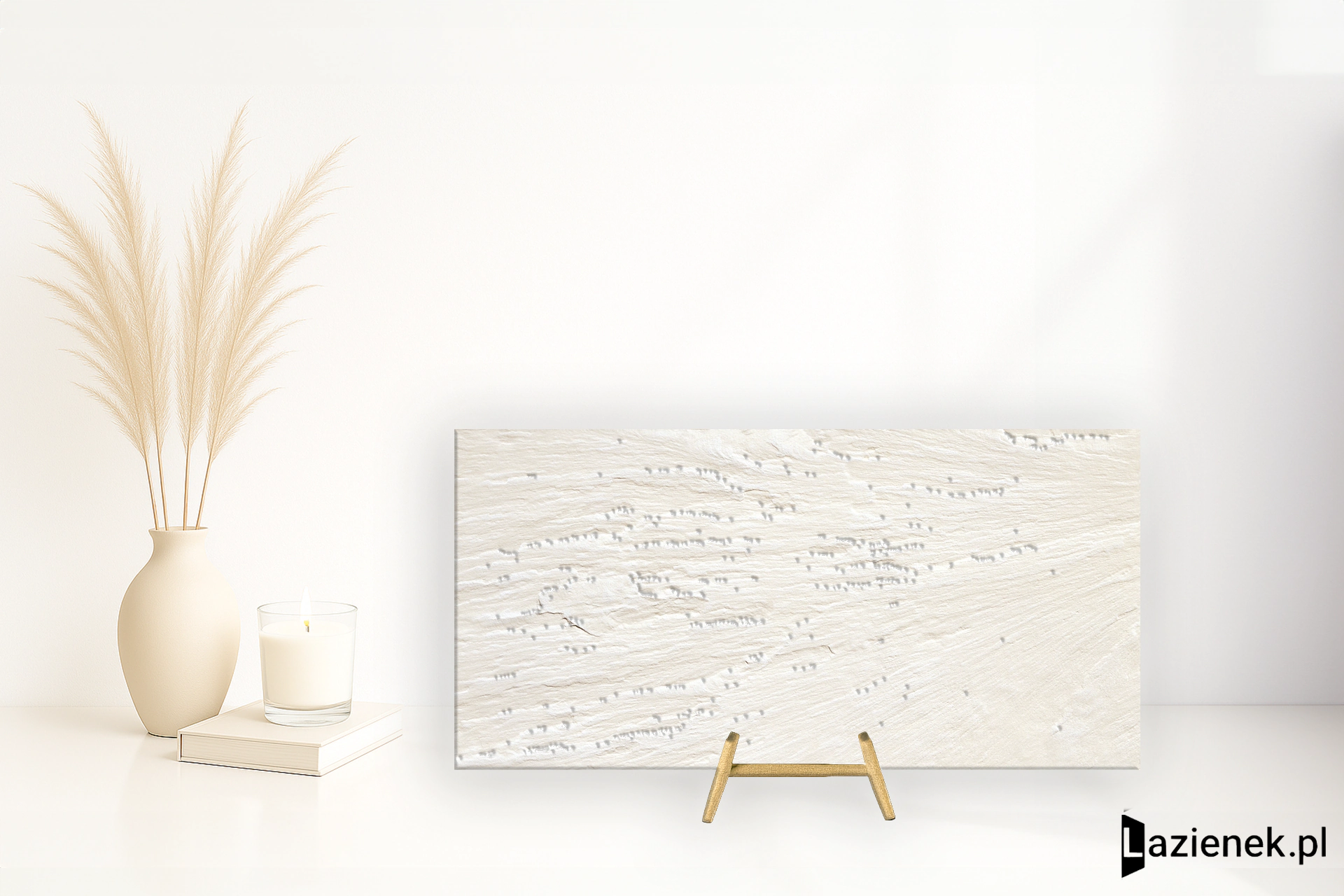 Casalgrande Padana Lavagna Bianca satynowa 30x60 cm gr. 9 mm - płytka rektyfikowana/8795780